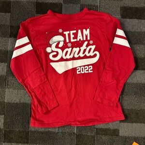 Place Red Team Santa 2022 Long Sleeve Tee